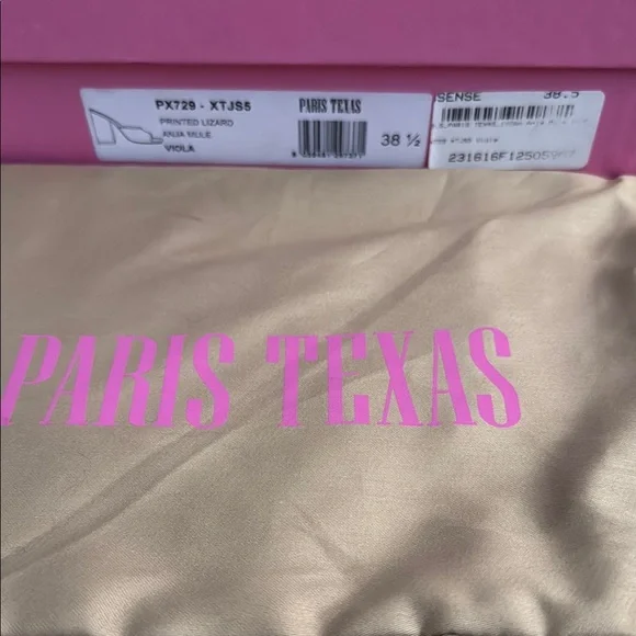 Paris Texas Women's Purple Lizard Anja Mule - Picture 2 of 7